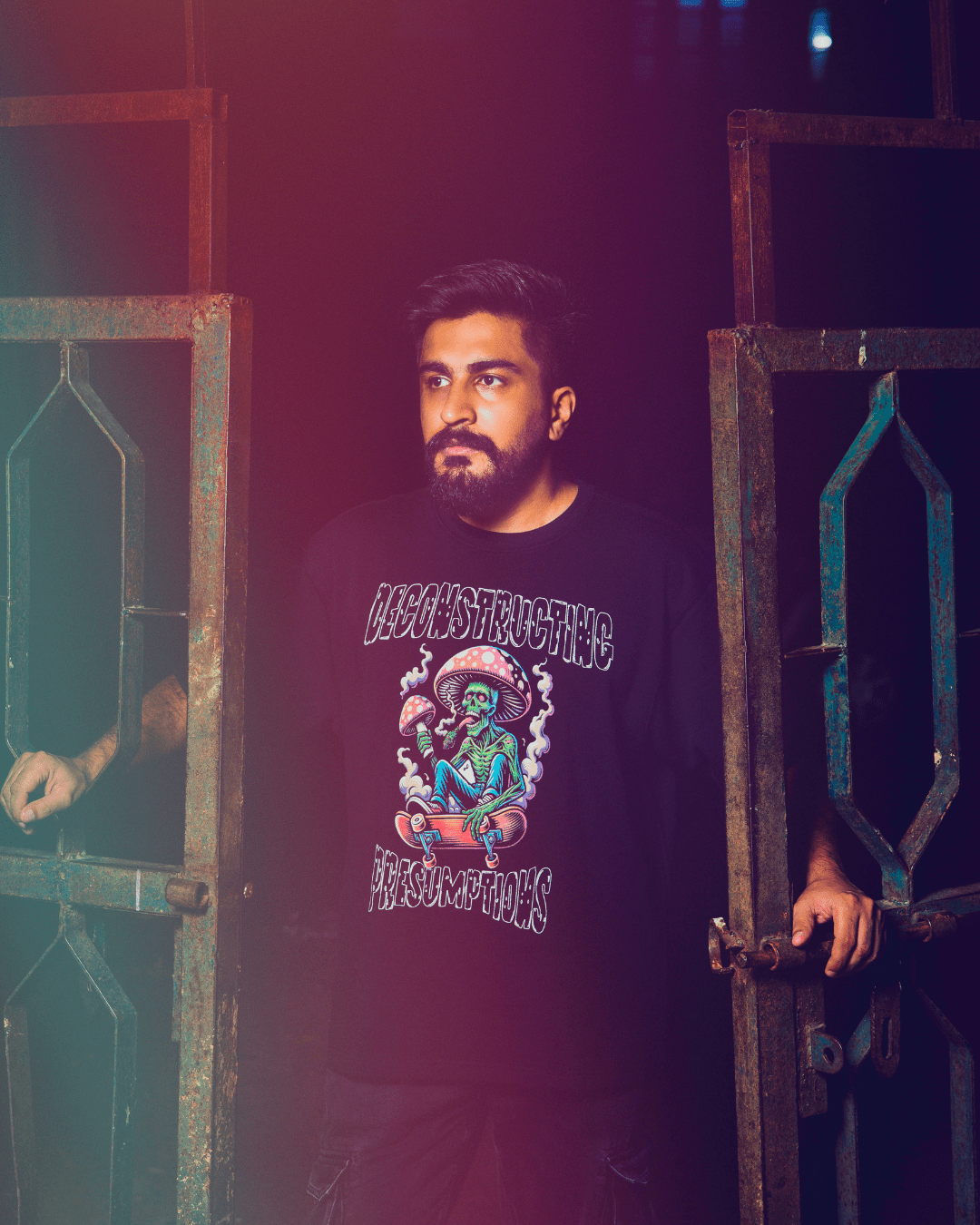 Deconstructing Presumptions Unisex Oversized T-shirt - What if we sell liesDeconstructing Presumptions Unisex Oversized T-shirtWe sell liesWhat if we sell lies