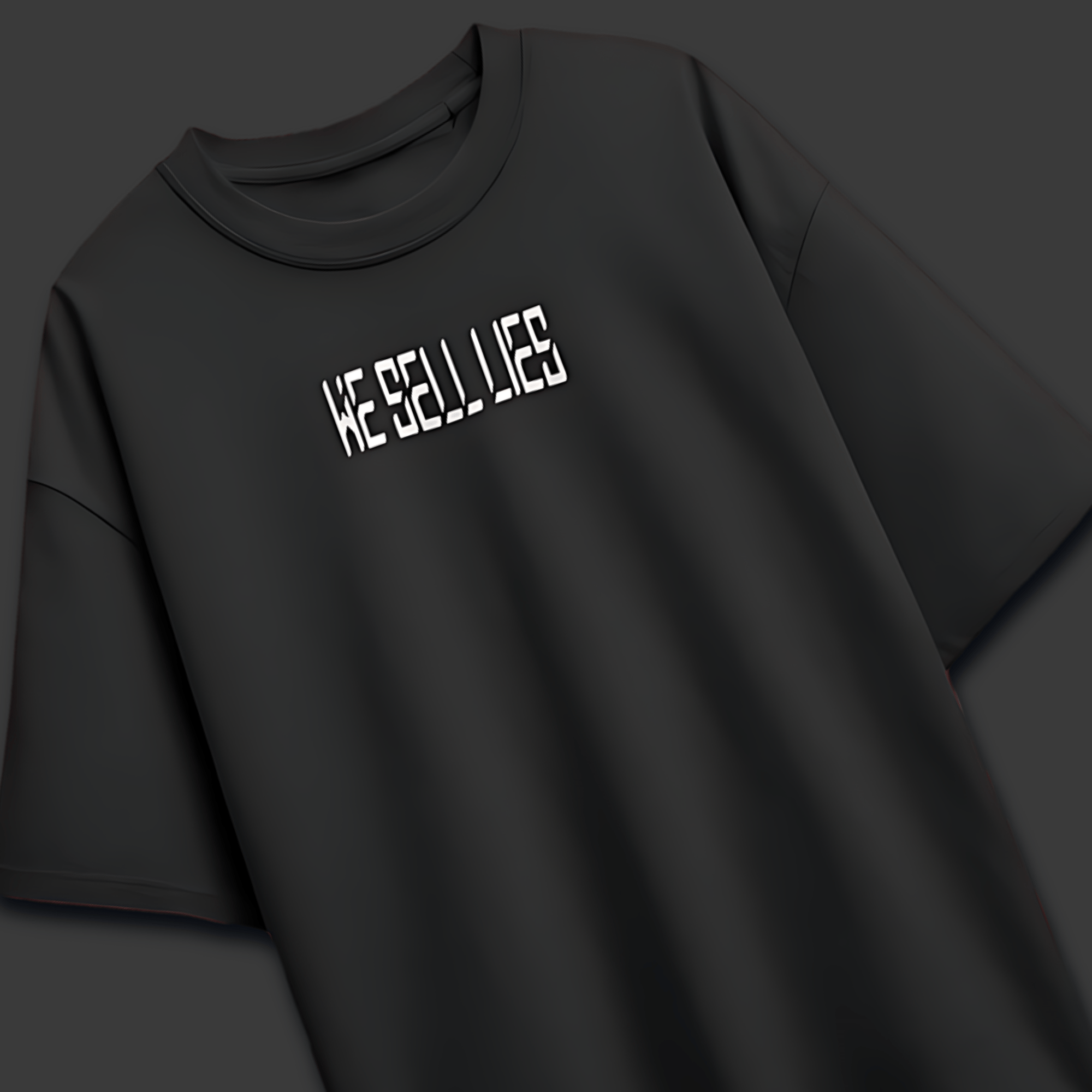 Evolution Unisex Oversized T-shirt - What if we sell liesEvolution Unisex Oversized T-shirtWhat if we sell liesWhat if we sell lies