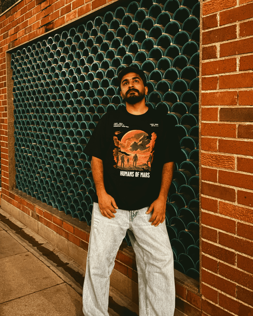 Humans of Mars Unisex Oversized T-shirt - What if we sell liesHumans of Mars Unisex Oversized T-shirtWe sell liesWhat if we sell lies