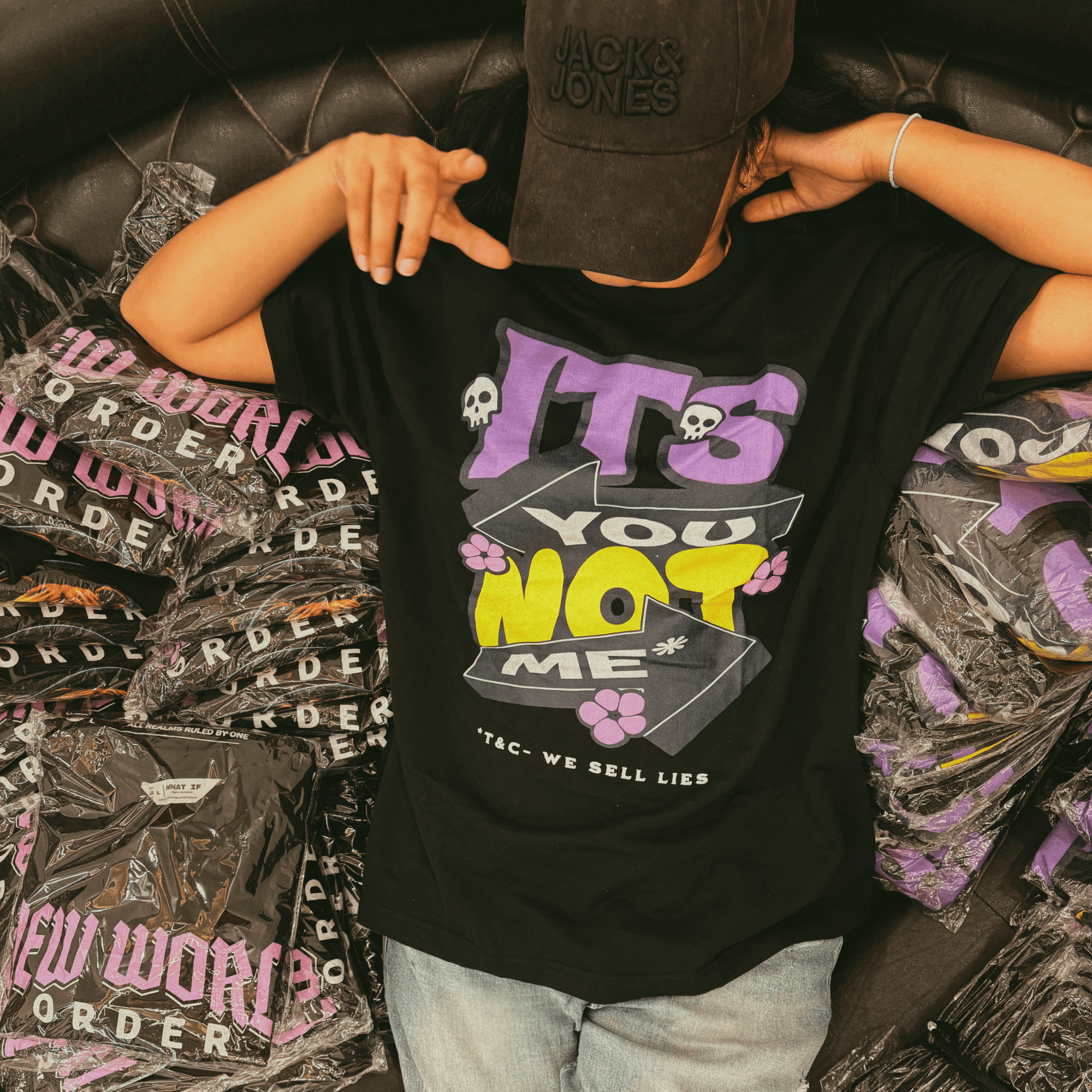 It's You, Not Me Unisex Oversized T-shirt - What if we sell liesIt's You, Not Me Unisex Oversized T-shirtWhat if we sell liesWhat if we sell lies