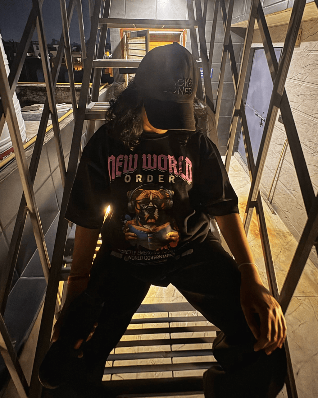 New World order Unisex Oversized T-shirt - What if we sell liesNew World order Unisex Oversized T-shirtWe sell liesWhat if we sell lies