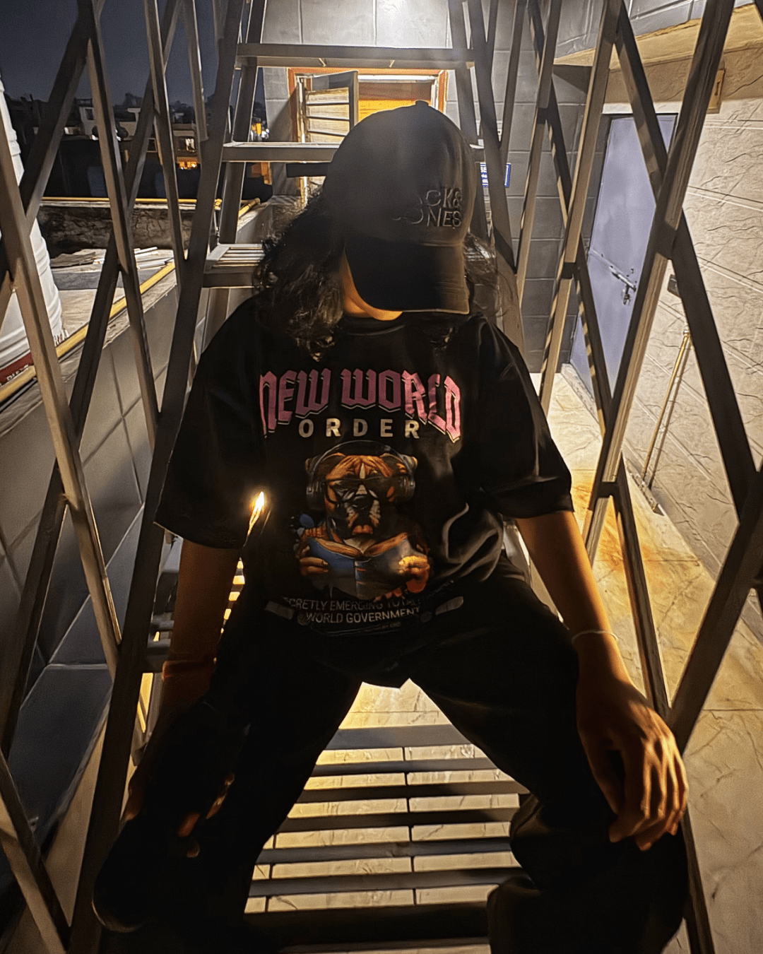 New World order Unisex Oversized T-shirt - What if we sell liesNew World order Unisex Oversized T-shirtWe sell liesWhat if we sell lies